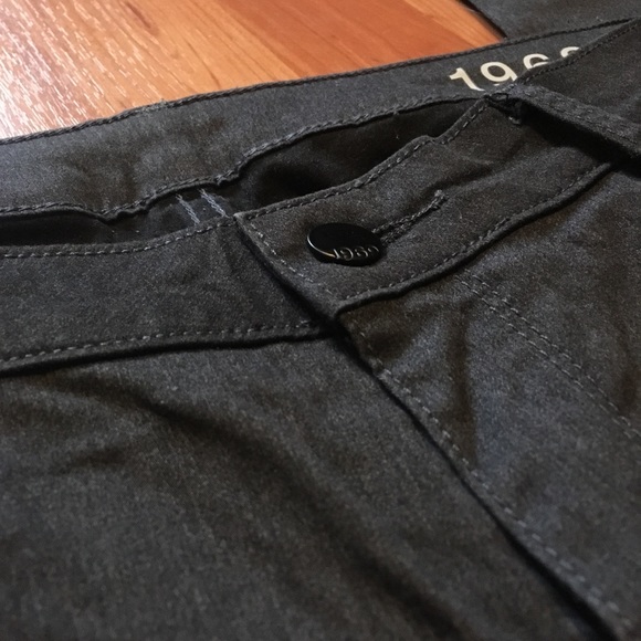 GAP 1969 Dark Gray Always Skinny Pants 32/14 R - Picture 4 of 8